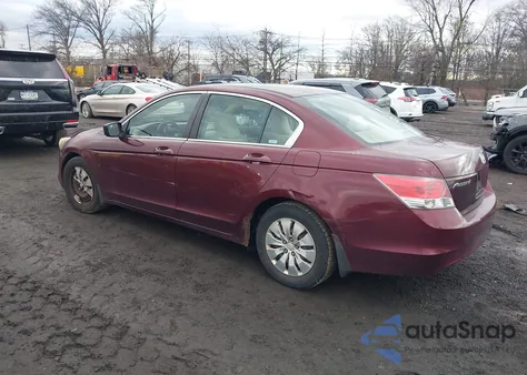 2009 Honda Accord 2.4 Lx z USA, uszkodzony, nr VIN 1HGCP26339A065438